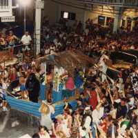 A float in the parade.
