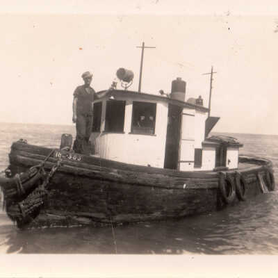 Old Seven Mile Bridge construction