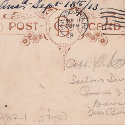 Man and woman kissing