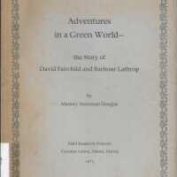 Adventures in a Green World: The Story of David Fairchild and Barbour Lathrop