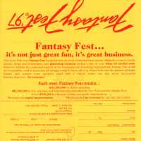 Fantasy Fest sponsorship spots.