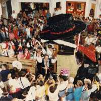 A float in the parade.
