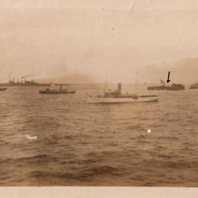 Second Sinking of the U.S.S. MAINE: Copyright: © Key West Art & Historical Society; Origformat: Print-Photographic