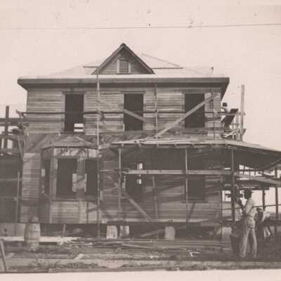 Construction site: Copyright: © Key West Art & Historical Society; Origformat: Print-Photographic