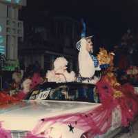 Floats for the twilight fantasy parade.