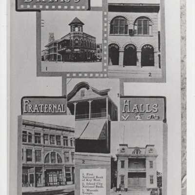Key West's banks and fraternal halls