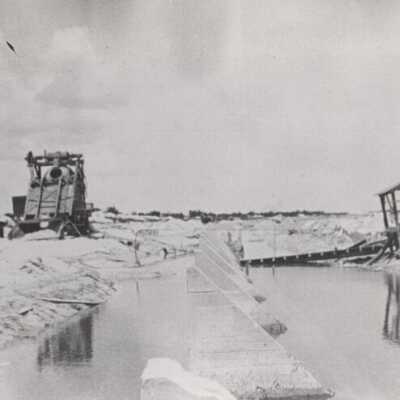Construction of the boulevard in Key West
