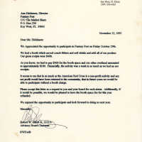          A letter to Ms. Dickinson from the American Red Cross. picture number 1
   