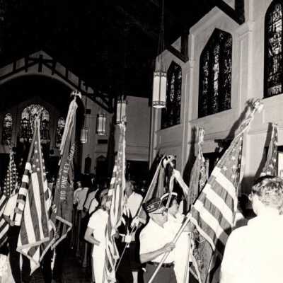 Honor guard in a church: Copyright: © Key West Art & Historical Society; Origformat: Print-Photographic
