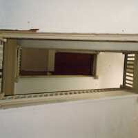 A view from the first floor looking up to the attic.