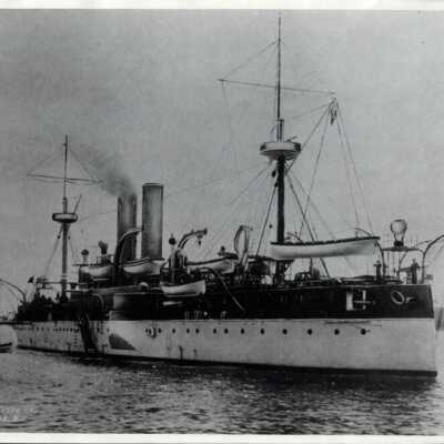 U.S.S. MAINE in Providence, Rhode Island: Copyright: © Key West Art & Historical Society; Origformat: Print-Photographic; Resolution: 300 dpi