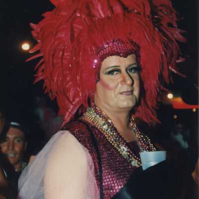 Unknown man dressed up.