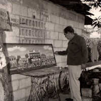 Mario Sanchez in his Studio Under the Trees