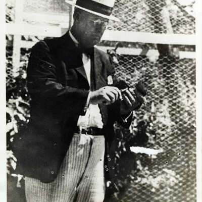 William Demeritt at the Key West Lighthouse