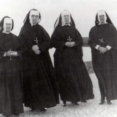 Nuns midway between Key West and Miami