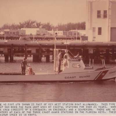 Coast Guard boat: Copyright: © Key West Art & Historical Society; Origformat: Print-Photographic