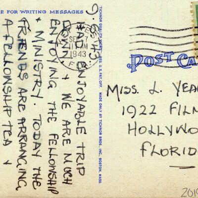 Scene in a Beautiful Garden, Key West: Copyright: @ Key West Art & Historical Society; Origformat: Print-Photographic