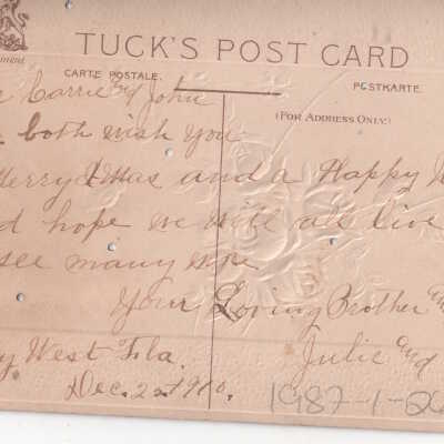 Christmas Greetings: © Key West Art & Historical Society