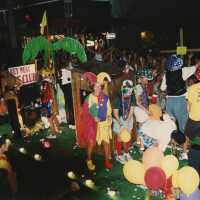 A float in the parade.