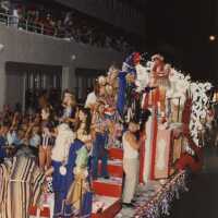 A float in the parade.