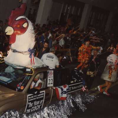 Float number 22 in the parade.