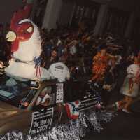 Float number 22 in the parade.