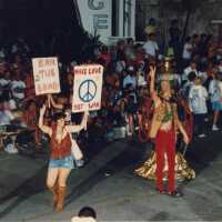 Fantasy Fest parade.