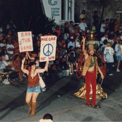 Fantasy Fest parade.