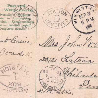 Family standing beneath trees: © Key West Art & Historical Society