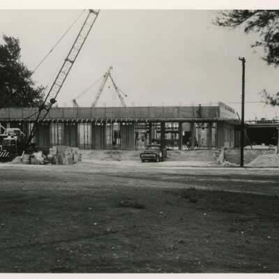 Unknown building under construction