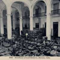 Warehouse of Leaf Tobacco, Havana, Cuba