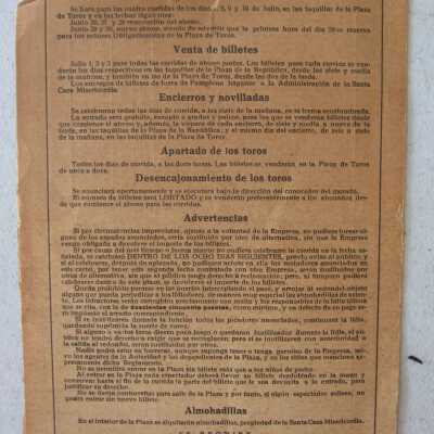 Program (back): © Key West Art & Historical Society