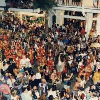 A band in the parade.