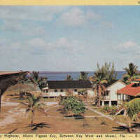Overseas Highway, Above Pigeon Key, Between Key West and Miami, Fla.