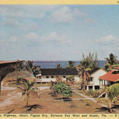 Overseas Highway, Above Pigeon Key, Between Key West and Miami, Fla.