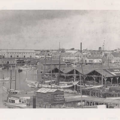 Key West Bight along Caroline Street