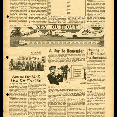 'Key Outpost' Newspaper