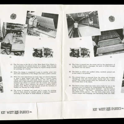 Key West Hand Print Fabrics Strike Folder