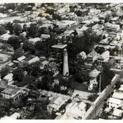Aerial View of Key West Lighthouse