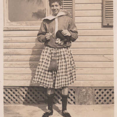 Unknown man in costume: Copyright: © Key West Art & Historical Society; Origformat: Print-Photographic