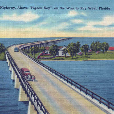 Overseas Highway, above Pigeon Key