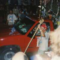 A float in the parade.
