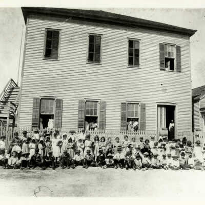 Students at the Russell School