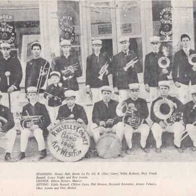 Russells Cornet Band: Copyright: © Key West Art & Historical Society; Origformat: Print-Photographic