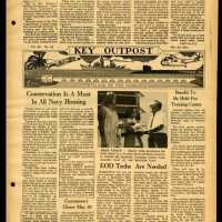          'Key Outpost' Newspaper; Copyright: @ Key West Art & Historical Society; Origformat: Print-Photographic
   