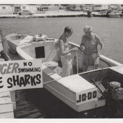 JO DO Boat at the Dock