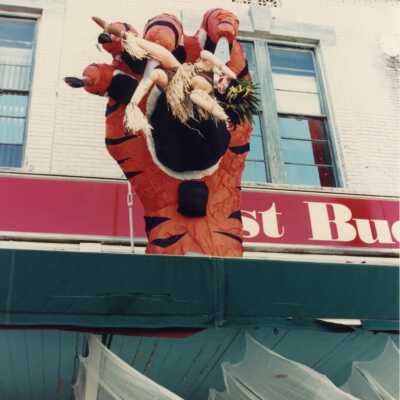 LaTeDa decorated for Fantasy Fest.