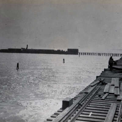 Railroad under construction