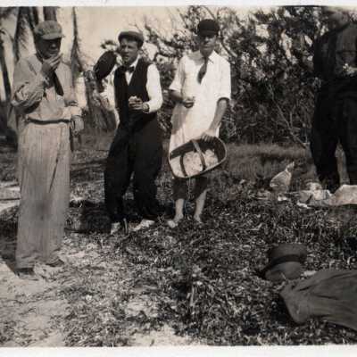 Men Picnicing on Loggerhead Key: Copyright: © Key West Art & Historical Society; Origformat: Print-Photographic