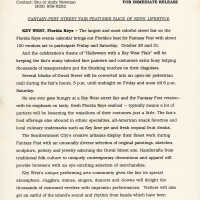          A press release with the Fantasy Fest schedule of events. picture number 1
   